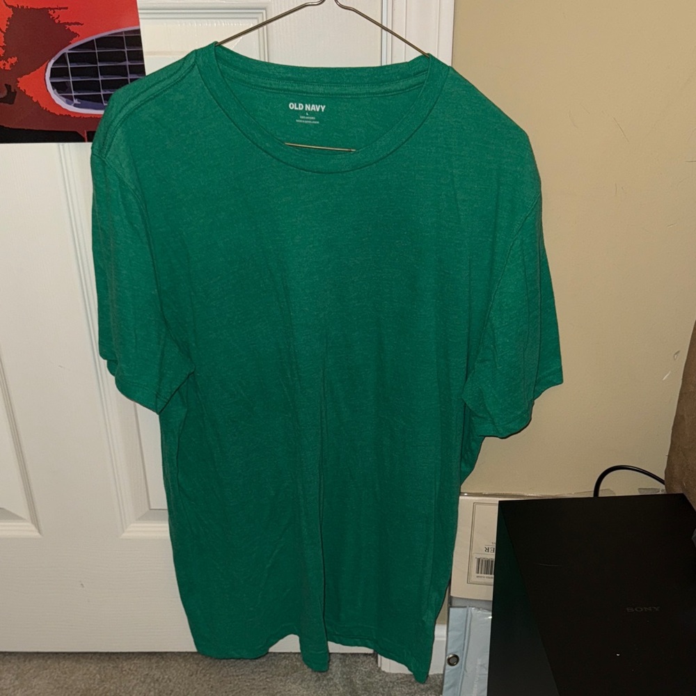 Old Navy Green Short Sleeve Men's Tee